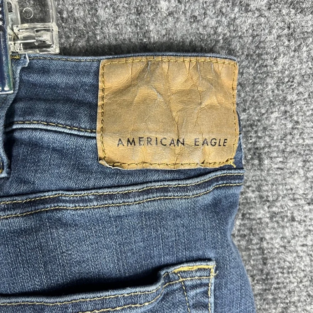 American‎ Eagle Original Bootcut Jeans Mens 40 Blue Ne(x)t Level Flex Denim